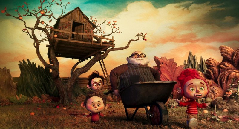 Celovečerni lutkovni animirani film Zgodbe iz čarobnega vrta razstava