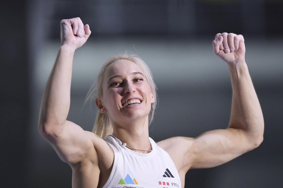 Nihče ji ni kos: neverjetna Janja Garnbret do zlatega dvojčka na SP! (foto: Profimedia)