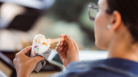 Kavarna Cappuccino Koper sladoled storta
