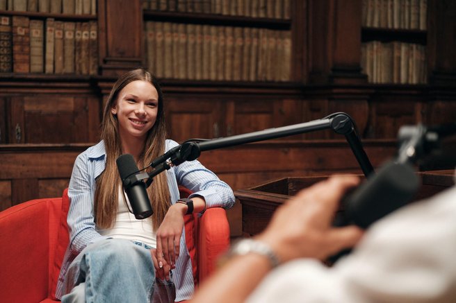 Uspešna mlada atletinja Živa Remic v podkastu spregovorila o odrekanjih na poti do svetovnih uspehov