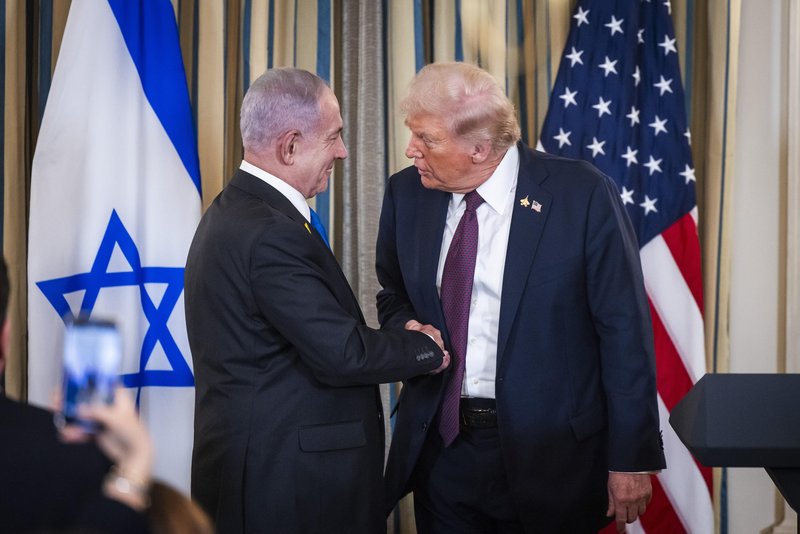 Donald Trump, Benjamin Netanjahu