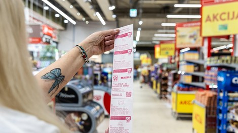 Spar Slovenija rožnati oktober rak dojke rožnati račun