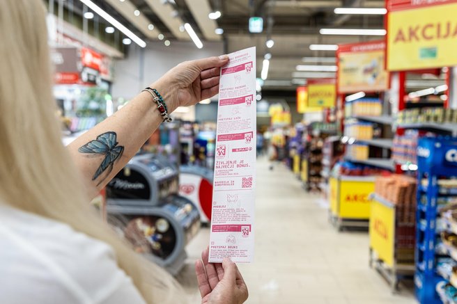 Spar Slovenija rožnati oktober rak dojke rožnati račun