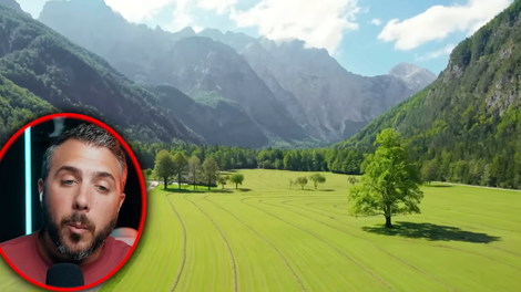 "Slovenija do zdaj ni bila visoko na mojem seznamu destinacij za obisk, ampak zdaj ..." (Američan ni mogel verjeti, kaj vidi)