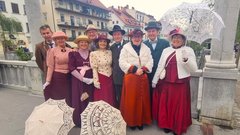 Ljubljana Promenada okusov vino