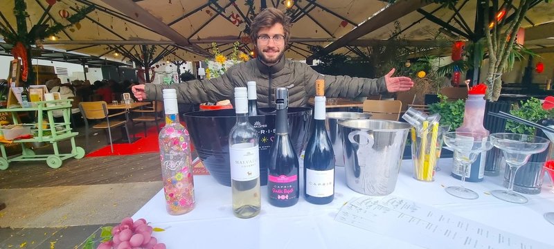 Ljubljana Promenada okusov vino