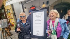 Ljubljana Promenada okusov vino