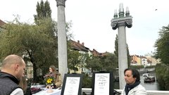 Ljubljana Promenada okusov vino