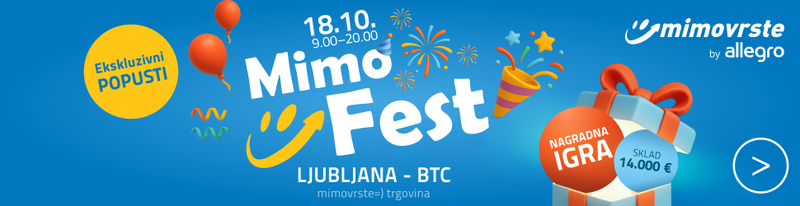 MimoFest – nepozaben dogodek v Mimovrste=) trgovini