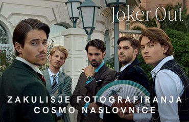 Zakulisje fotografiranja Cosmo naslovnice: Joker Out