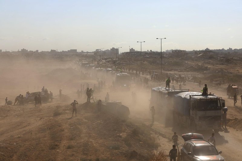 humanitarna pomoč, Gaza