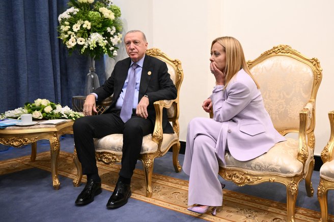 Recep Tayyip Erdogan, Giorgia Meloni
