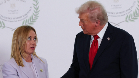 Giorgia Meloni, Donald Trump