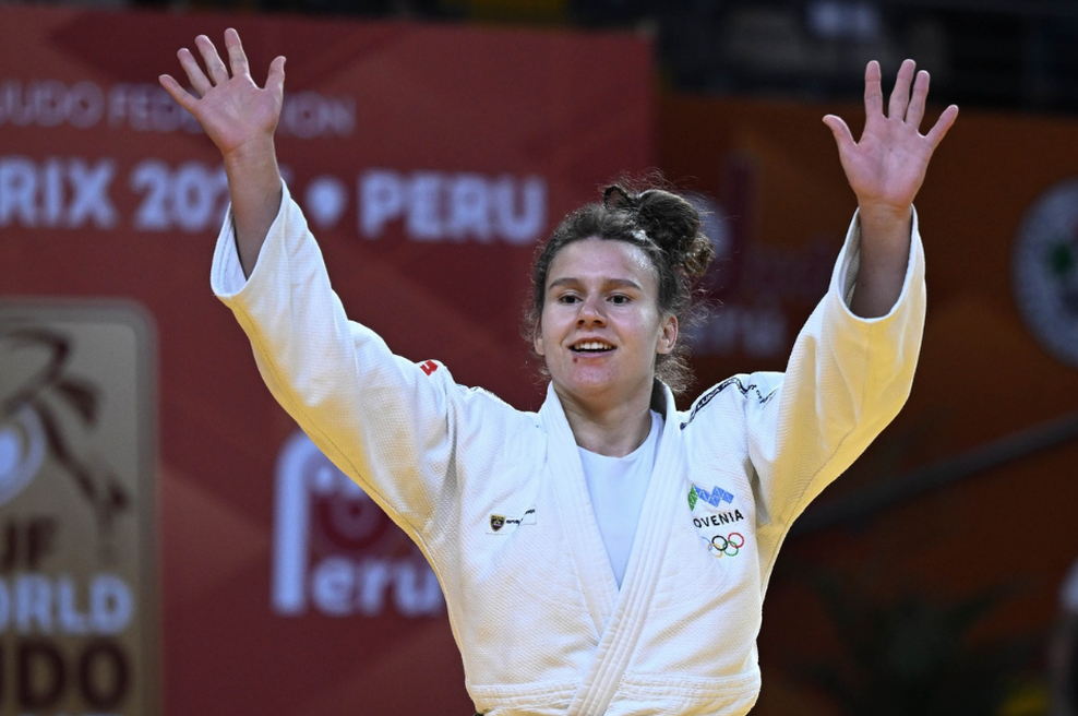 Metka Lobnik pometla s konkurentkami in osvojila veliko nagrado v Peruju (foto: Facebook/Judo zveza Slovenije)