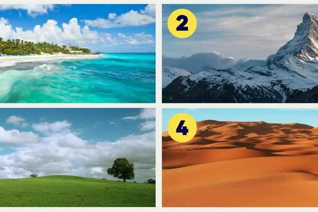 Katero pokrajino ste izbrali? Psihološki test, ki razkriva resnico o vas