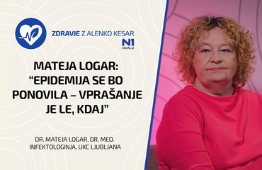 Zdravje z Alenko Kesar: Mateja Logar: ”Epidemija se bo ponovila – vprašanje je le, kdaj”