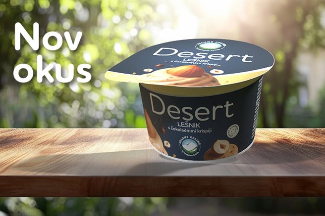 Prenovljeni deserti Zelene Doline z novim okusom