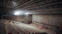 Tako bo videti velika predavalnica.