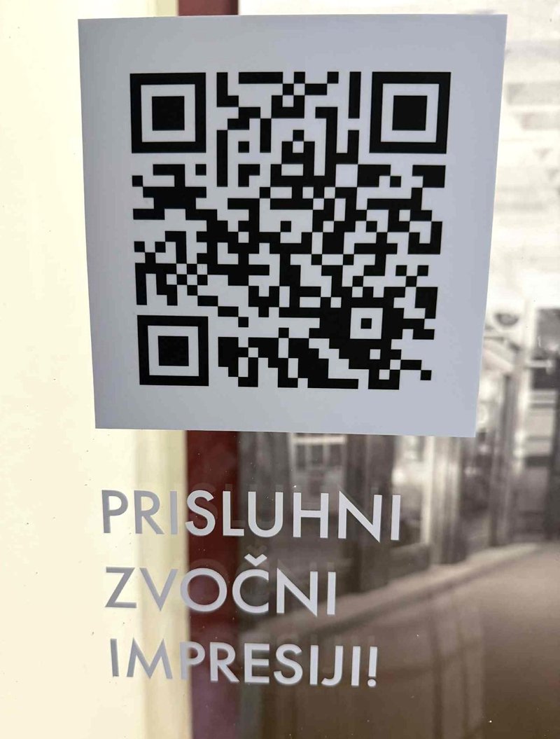 Ljubljana pasaza Viktoria zvocna impresija