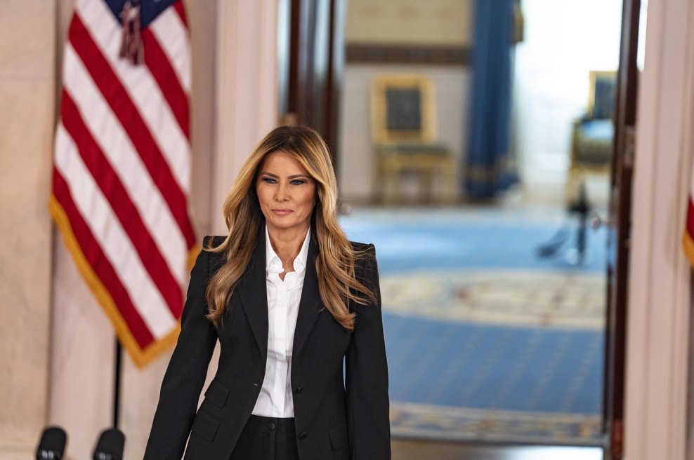 Melania Trump in ta znani Slovenec združila moči v boju za prihodnost naših otrok! (foto: Profimedia)