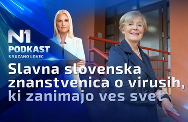 N1 podkast  s Suzano Lovec: Slavna slovenska znanstvenica o virusih, ki zanimajo ves svet