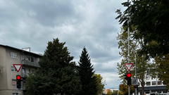 "Sporno" križišče.