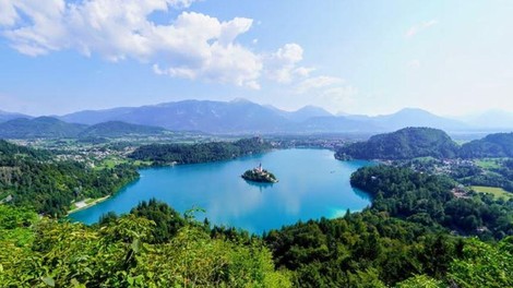 Bled Blejsko jezero razgled