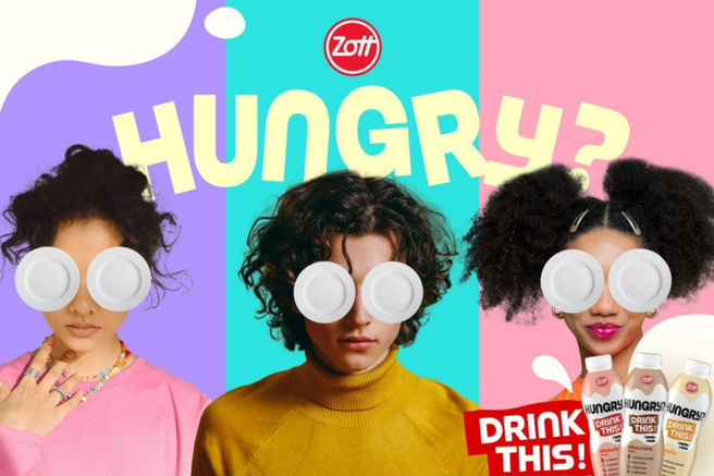 Zott Hungry je uravnotežen obrok za ljudi na poti