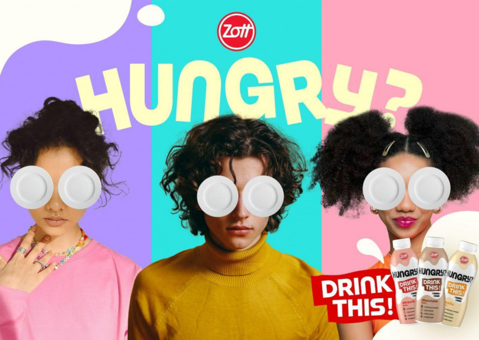 Zott Hungry je uravnotežen obrok za ljudi na poti (foto: Zott)