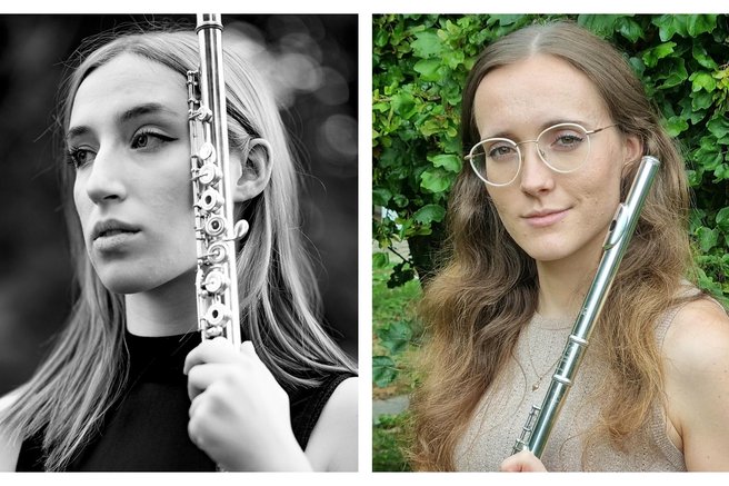 Mlada obraza flavte bosta navdušila slovensko občinstvo