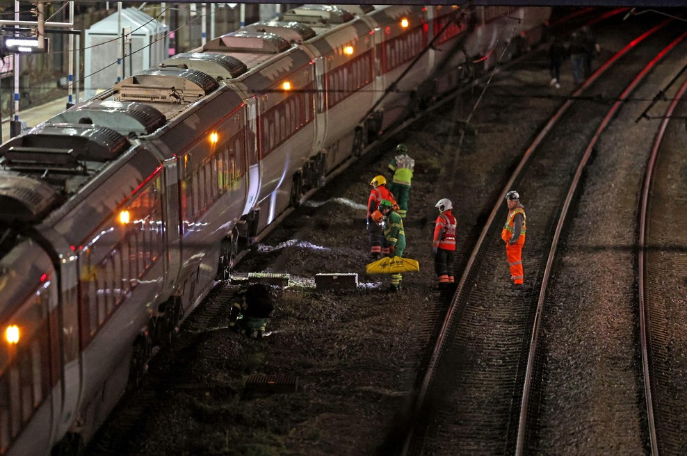 Napad z nožem na vlaku: v krvavem incidentu ranjenih deset ljudi (foto: Profimedia)