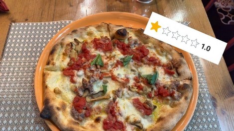 Znana picerija pod plazom kritik: slabim ocenam ni videti konca, razlog pa je vse prej kot običajen