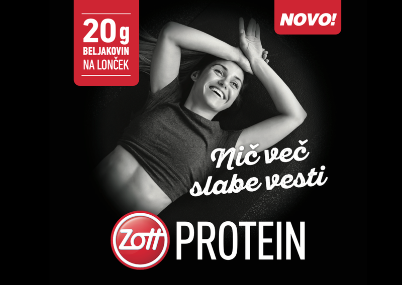 Zott Protein izdelki za užitek brez slabe vesti