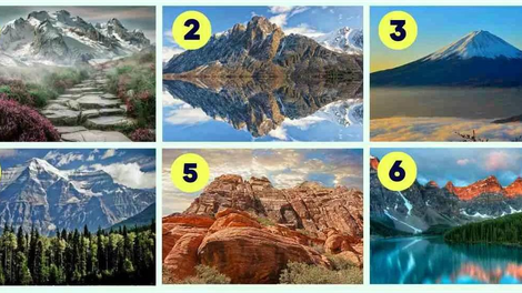 Katero goro ste izbrali? Psihološki test, ki razkriva, kdo ste v resnici