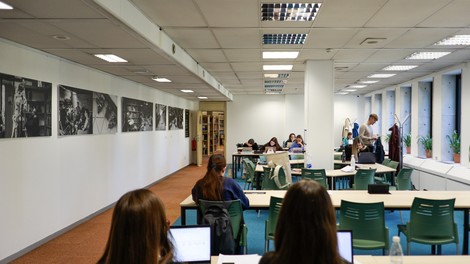 Veselje za ljubljanske študente: priljubljena knjižnica z novimi prostori za učenje