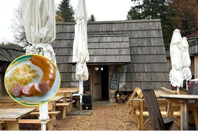 Kranjska gora brunarica kranjska klobasa