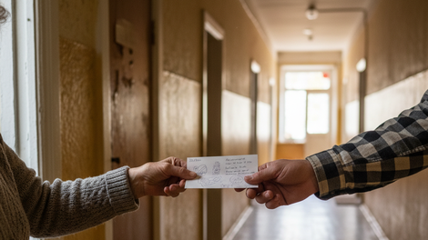 Od sosede je prejel na roke napisano sporočilo – ni bil pripravljen na to, kar je sledilo