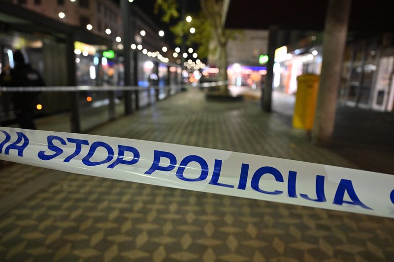 napad, Bavarski dvor, policijski trak