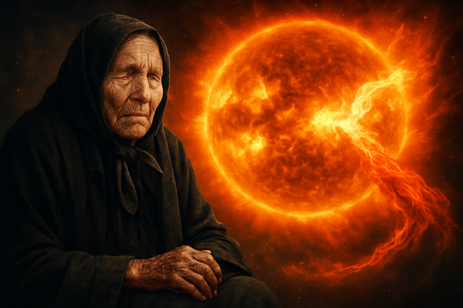 Baba Vanga, sončev vihar