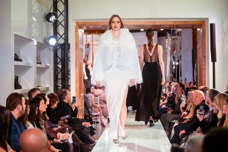 Velika modna revija v Galeriji Emporium: takšni so novi trendi italijanske mode (FOTO)