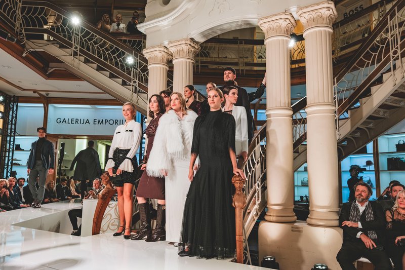 Velika modna revija v Galeriji Emporium: takšni so novi trendi italijanske mode (FOTO)