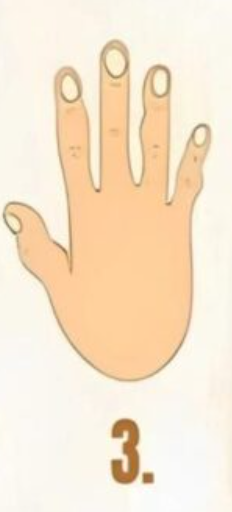 3 Če vaša roka spada v tretji tip, ste verjetno oseba, ki se uči počasi, vendar premišljeno. Vsega se lotevate …