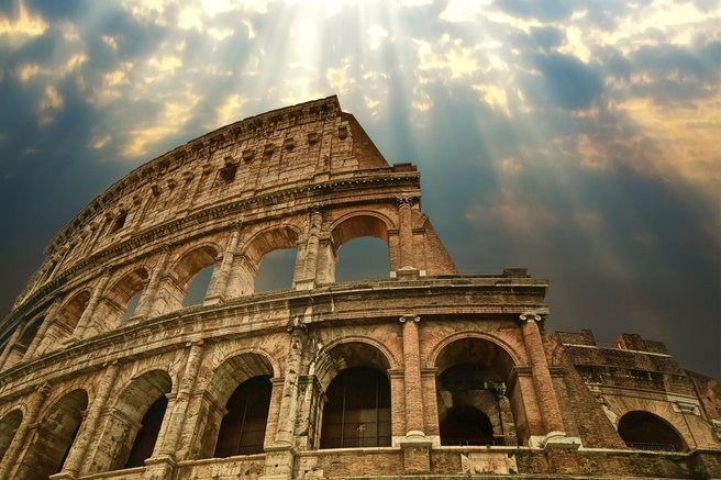 rim stari rim rimljani zgodovina gladiatorji gladiator boj kri zenske