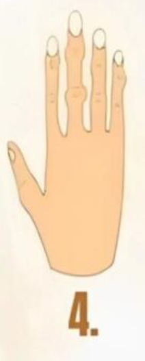 4 Dlan četrtega tipa kaže na osebo, ki ceni skromnost in se raje drži stran od žarometov. Izogibate se nepotrebnim …