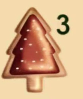 3 Če izberete praznični piškot v obliki božičnega drevesca, to pomeni, da uživate v praznovanjih in družinskih srečanjih. V letu …