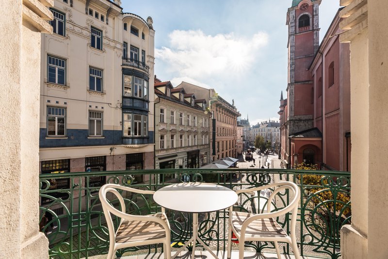 Grand Hotel Union balkon