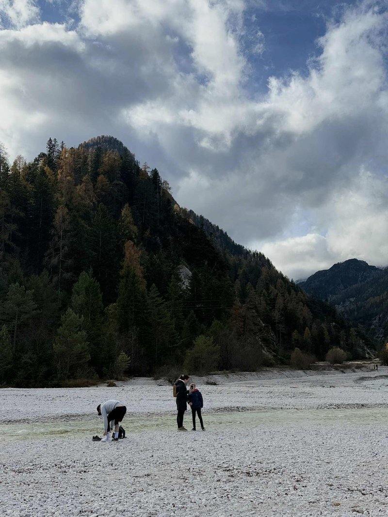 Pisnica dolina reka Kranjska Gora