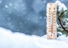 Čaka nas zelo mrzel konec tedna: temperature se bodo spustile pod ledišče