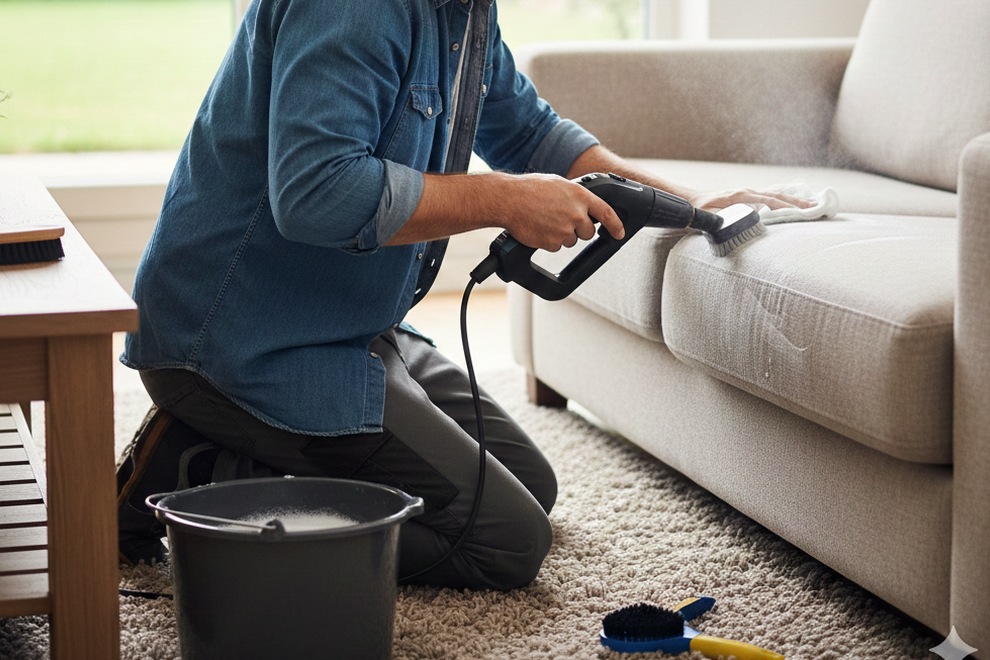 Po desetih letih je očistil prevleko kavča – kar se je skrivalo v notranjosti, ga je povsem sezulo