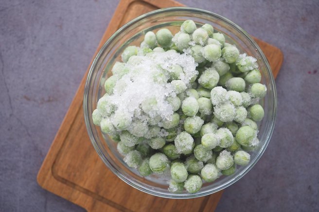 recept trik nasvet zmrznjen grah navodila napake